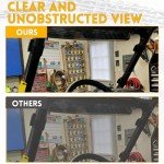 KUAFU Full Windshield for Polaris RZR XP 1000