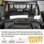 KUAFU Full Windshield for Polaris RZR XP 1000