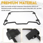 KUAFU Full Windshield for Polaris RZR XP 1000