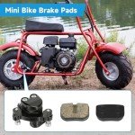 Mini Bike Disc Brake Pads for 79cc-100cc ATVs