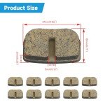 Mini Bike Disc Brake Pads for 79cc-100cc ATVs