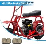 Mini Bike Disc Brake Pads for 79cc-100cc ATVs