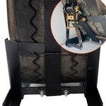 GOORIDA Semi-Truck Spare Tire Rack Carrier