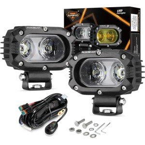Auxbeam 4-Inch 60W LED Light Pods - 2 Pack