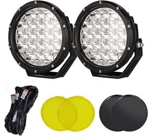 BIGLIONX 7-Inch Super Bright Offroad LED Lights