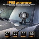 Auxbeam 4-Inch 60W LED Light Pods - 2 Pack