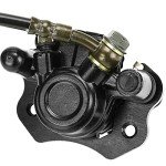 FVRITO Left Hydraulic Brake Master Cylinder Caliper Assembly for 50cc 70cc 90cc 110cc 125cc Taotao Coolster Vitacci Peace SunL RPS Roketa Kazuma Jetmoto BMS Baja NST Icebear Chinese ATV Quad 4 Wheeler