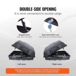 VEVOR 18 cu ft Rooftop Cargo Carrier Box