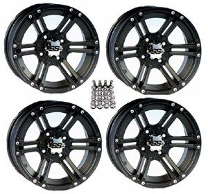 ITP 12" Black SS212 ATV Wheels for Foreman Rancher