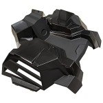 Polaris ATV Gloss Black Radiator Shroud OEM Part