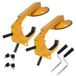 Punmew Trailer Wheel Lock 2-Pack Anti-Theft Clamp