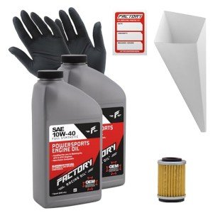 Yamaha Oil Change Kit with Synthetic Oil & Filter