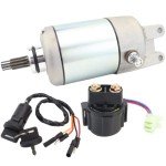 Honda ATV Starter Motor and Ignition Switch Combo