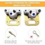 Polaris ATV Brake Caliper Assembly with Pads