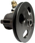 Allstar Performance Steel Power Steering Pump with Pulley