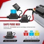 Nilight LED Light Bar Wiring Harness Kit 12V