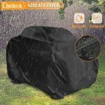 Chikia XL Waterproof ATV Cover for Outdoor Storage