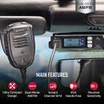 Cobra 19 Mini AM/FM CB Radio for ATVs