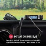 Cobra 19 Mini AM/FM CB Radio for ATVs
