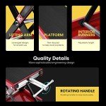 VIVOHOME Heavy-Duty Scissor Jack for ATVs and Bikes