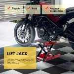 VIVOHOME Heavy-Duty Scissor Jack for ATVs and Bikes