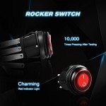 Nilight LED Light Bar Wiring Harness Kit 16AWG