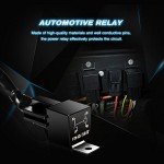 Nilight LED Light Bar Wiring Harness Kit 16AWG