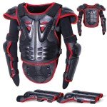 StarknightMT Kids Motorcycle Armor Suit - Red