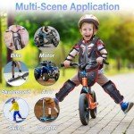 StarknightMT Kids Motorcycle Armor Suit - Red