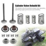 Saihisday ATV Cylinder Valve Kit with Springs & Seals