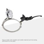 GOOFIT Rear Hand Brake Assembly for ATVs and Scooters