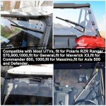 12V Electric Windshield Wiper Kit for UTVs