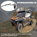 12V Electric Windshield Wiper Kit for UTVs