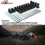 Qagea Heavy Duty A-Arm Bushing Kit for Polaris