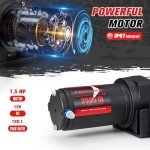 FieryRed 3500LBS ATV Electric Winch with Remote