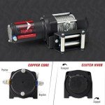 FieryRed 3500LBS ATV Electric Winch with Remote