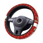 Football Steering Wheel Cover - Non-Slip 15 Inch