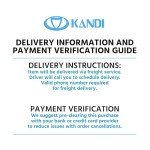 Kandi Cowboy 2 Seat Electric UTV with 60 Mile Range