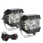 4-Pack 3" Side Shooter LED Pods for ATV
