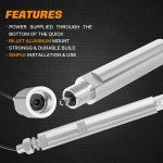 3FT Blue LED Whip Light for ATVs & UTVs