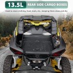 POKIAUTO 13.5L Waterproof Cargo Boxes for Can-Am