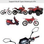 Atv Mirrors - M8 M10 Handle Bar Mount
