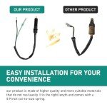 Universal Motorcycle Rear Brake Light Switch Harness