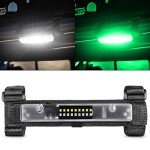 UTV Roll Bar LED Dome Light - White/Green