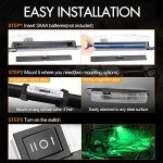 UTV Roll Bar LED Dome Light - White/Green