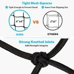 Kohree Adjustable Cargo Net with Clips and Hooks