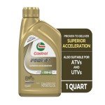 Castrol Power1 10W-40 Synthetic Motorcycle Oil, 6-Pack