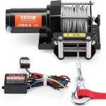 3000 lb Electric ATV Winch with Remote Control