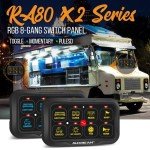 AUXBEAM 8 Gang RGB Switch Panel for ATVs