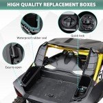 POKIAUTO 13.5L Waterproof Cargo Boxes for Can-Am